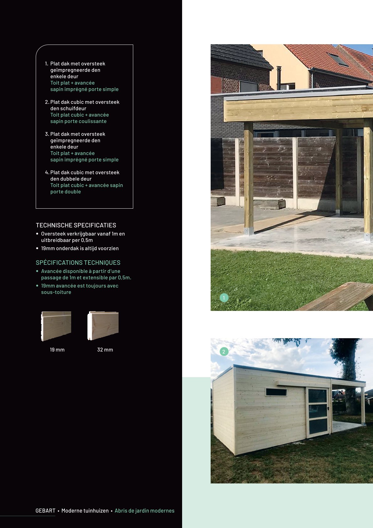 pagina brochure tuinhuizen Gebart