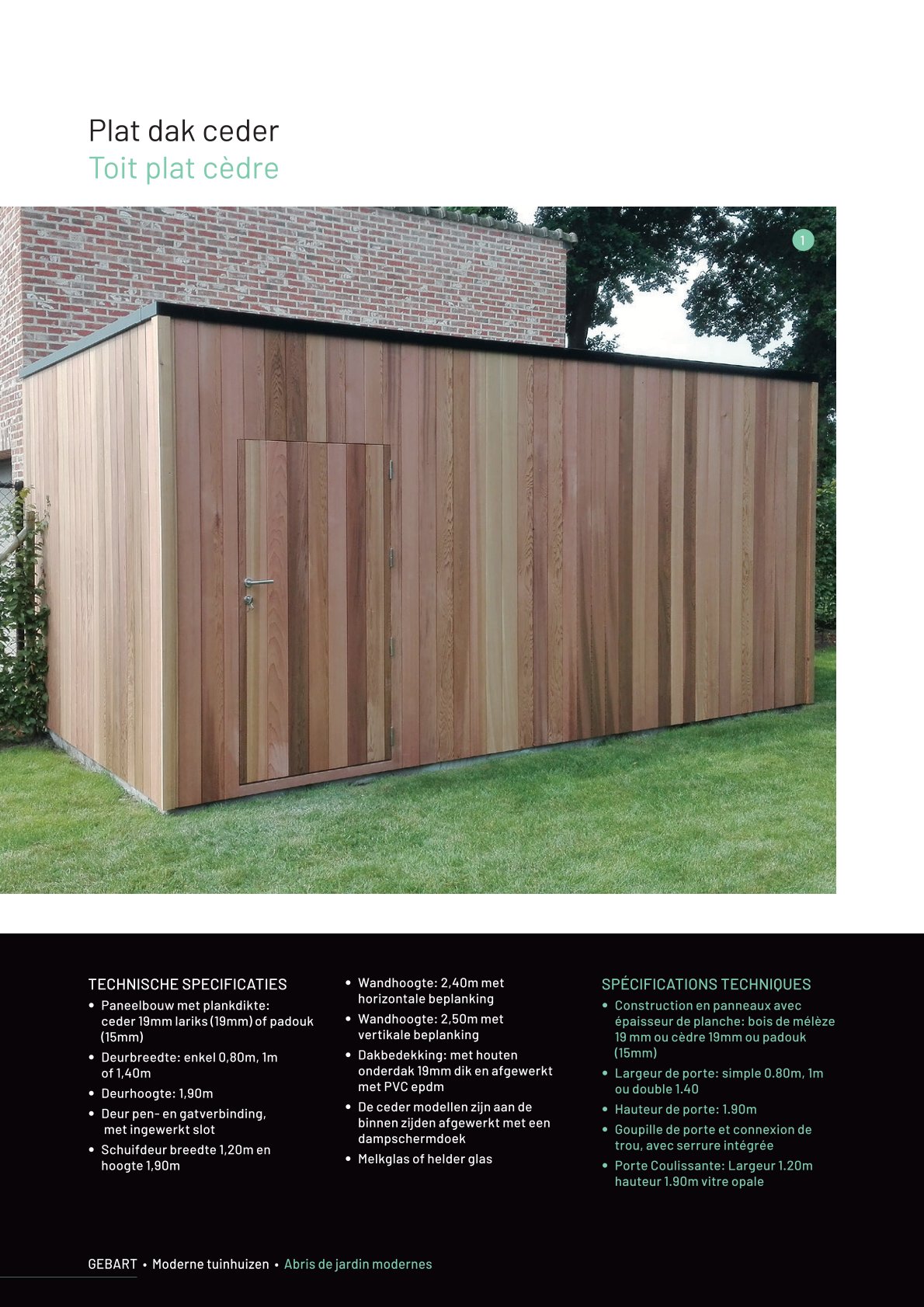 pagina brochure tuinhuizen Gebart