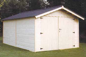 garagebox met zadeldak