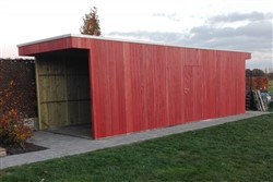Tuinhuis met bergruimte